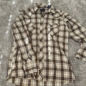 Men’s wrangler button up